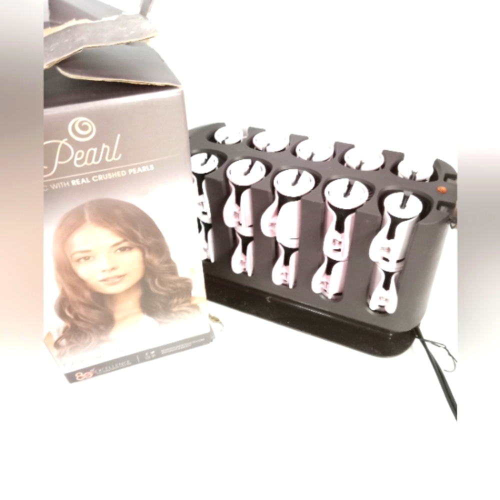 Pearl Ceramics Hair Setters Remington Pro Electric Ceramic Curlers